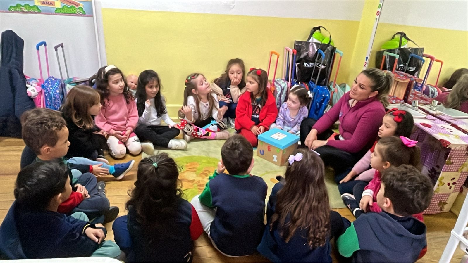 Aula de culinária